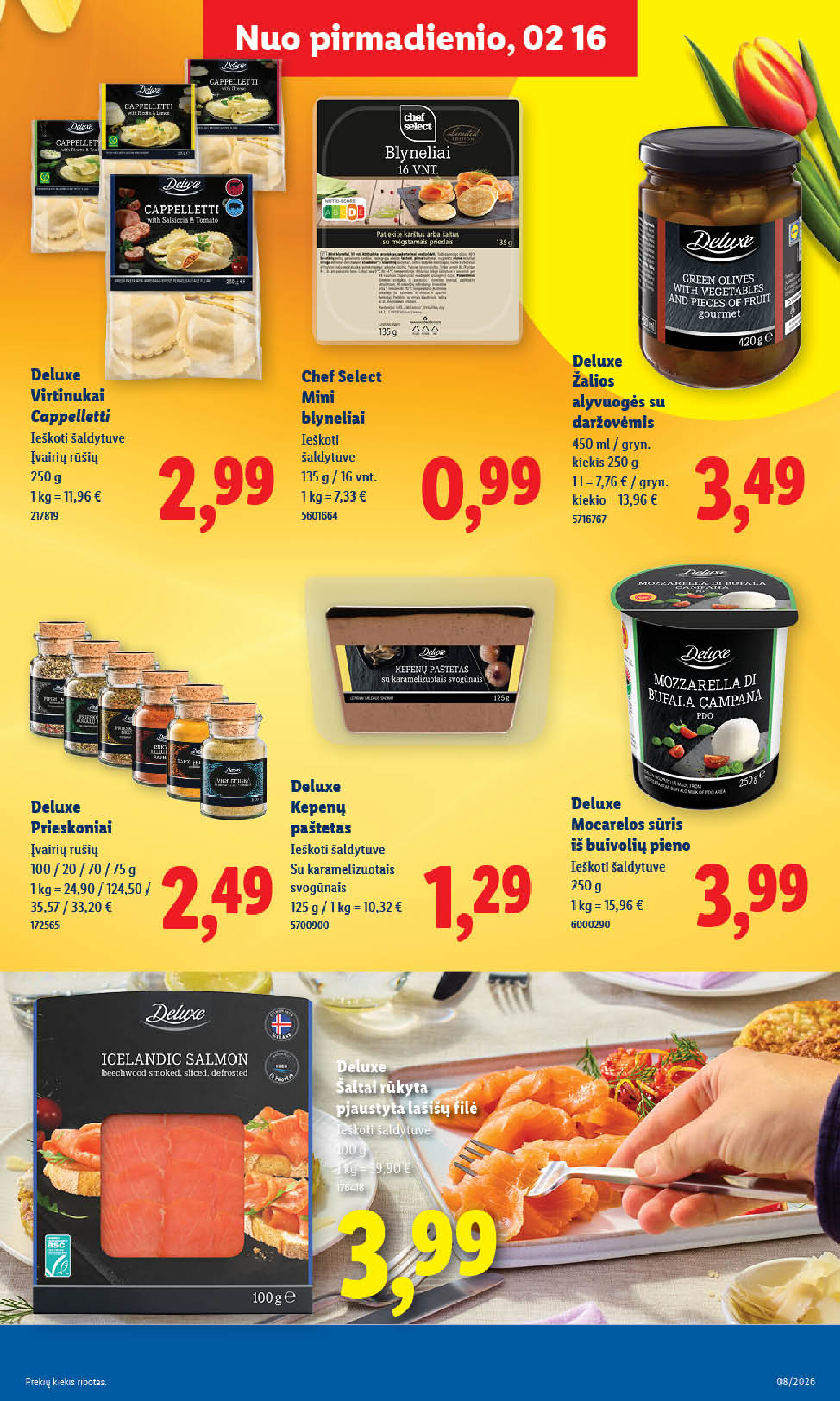 lidl - MAISTO PREKIŲ PASIŪLYMAI (2026-02-16 - 2026-02-22) - page: 11