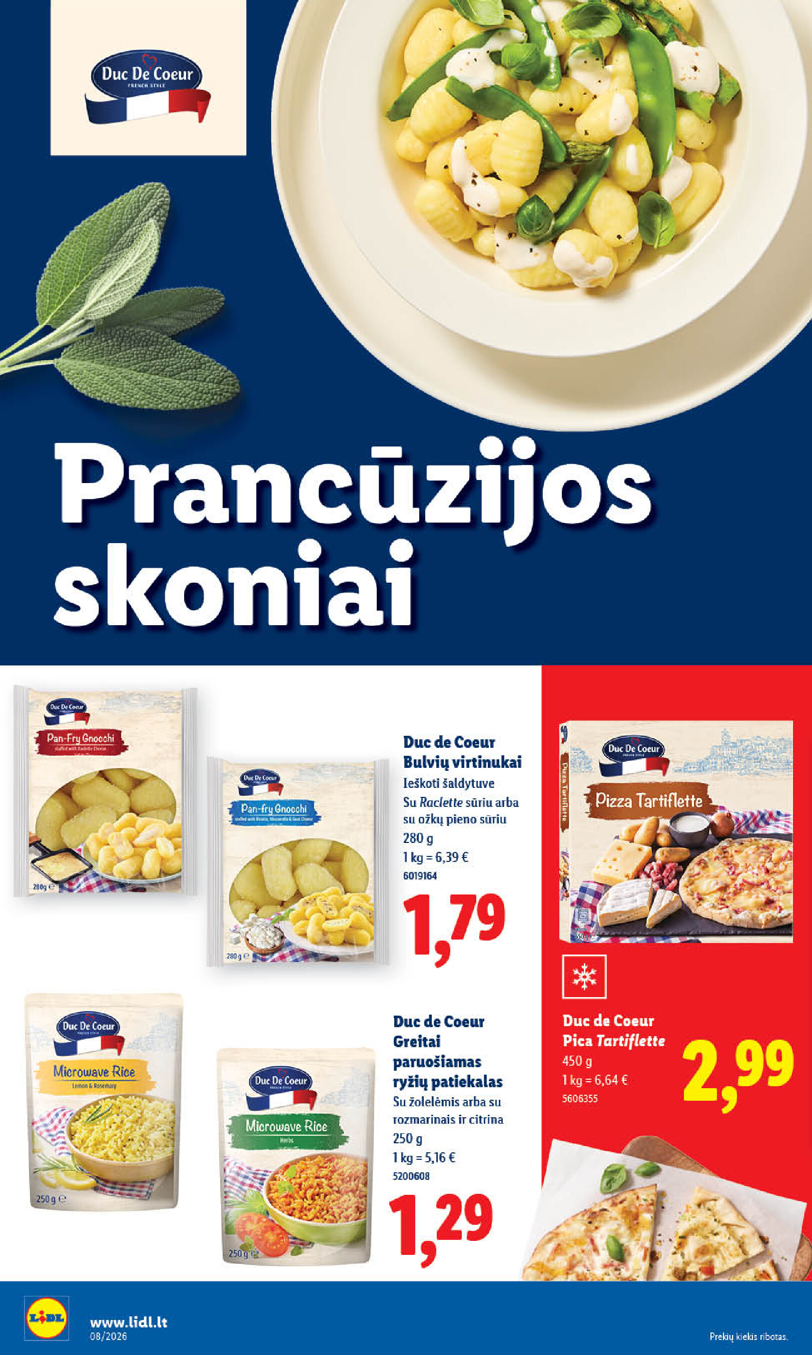 lidl - MAISTO PREKIŲ PASIŪLYMAI (2026-02-16 - 2026-02-22) - page: 16