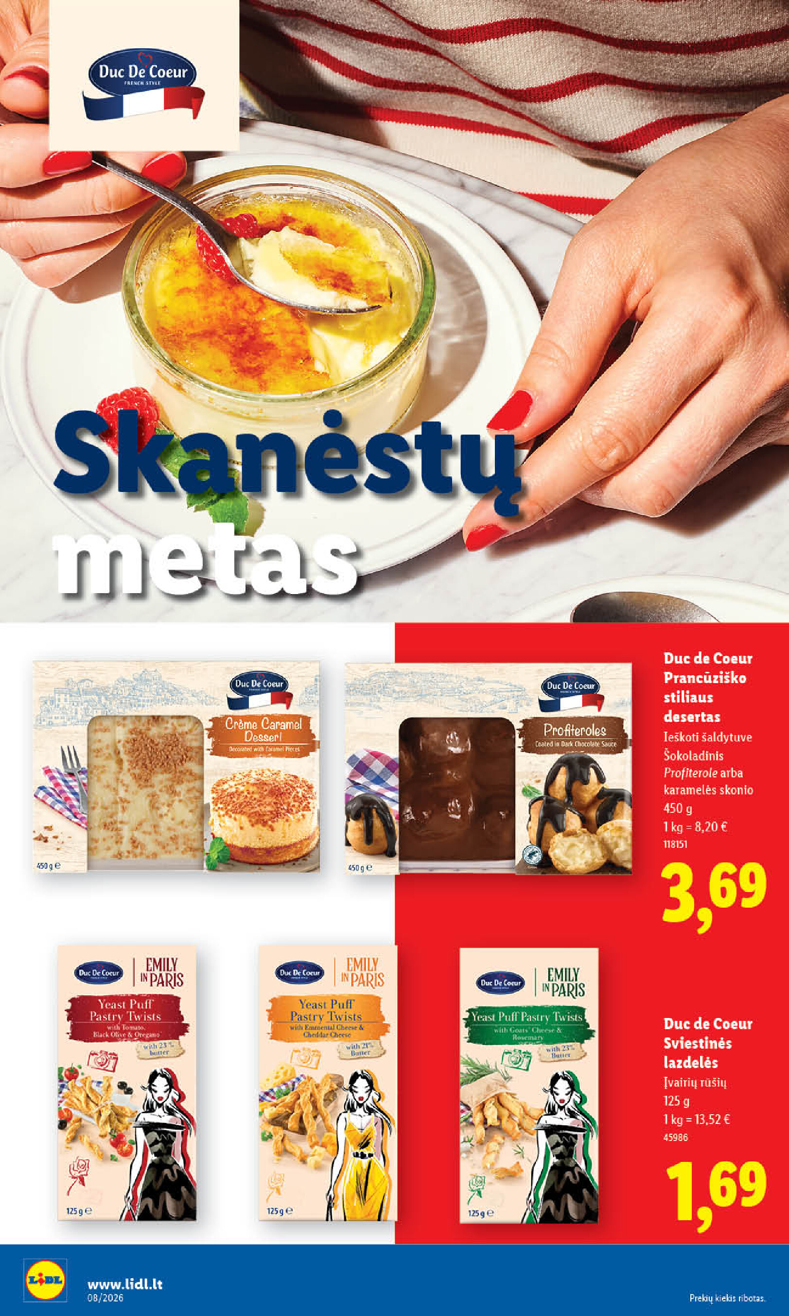 lidl - MAISTO PREKIŲ PASIŪLYMAI (2026-02-16 - 2026-02-22) - page: 20