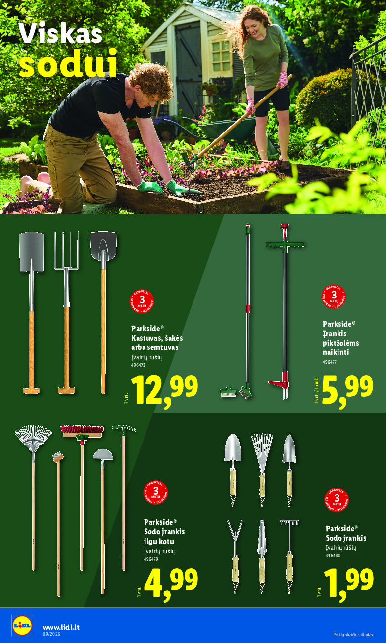 lidl - NE MAISTO PREKIŲ PASIŪLYMAI (2026-02-23 - 2026-03-01) - page: 22