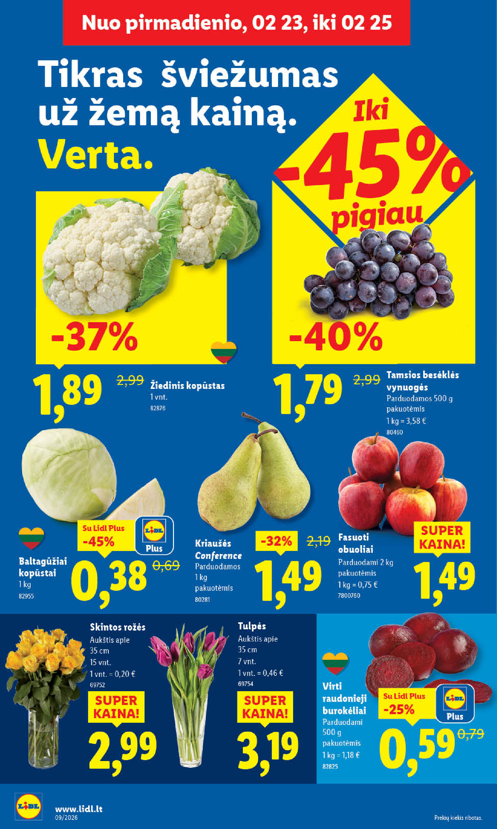 lidl - MAISTO PREKIŲ PASIŪLYMAI (2026-02-23 - 2026-03-01) - page: 4