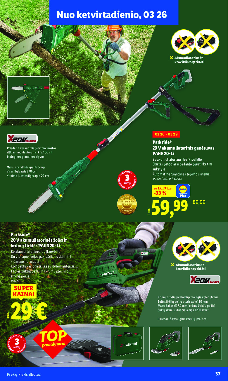 lidl - Sodui valio! (2026-02-16 - 2026-03-29) - page: 37