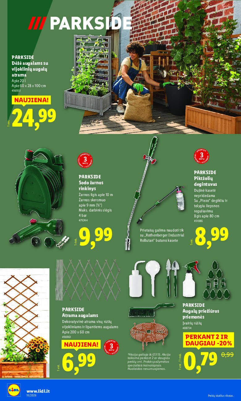 lidl - NE MAISTO PREKIŲ PASIŪLYMAI (2026-03-09 - 2026-03-15) - page: 16