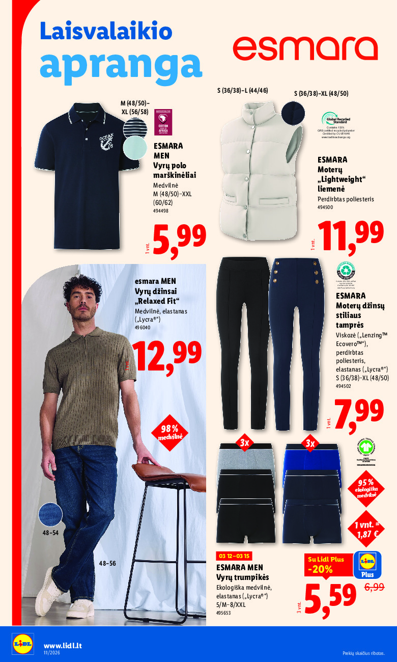 lidl - NE MAISTO PREKIŲ PASIŪLYMAI (2026-03-09 - 2026-03-15) - page: 24