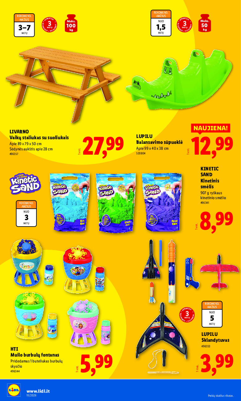 lidl - NE MAISTO PREKIŲ PASIŪLYMAI (2026-03-09 - 2026-03-15) - page: 4