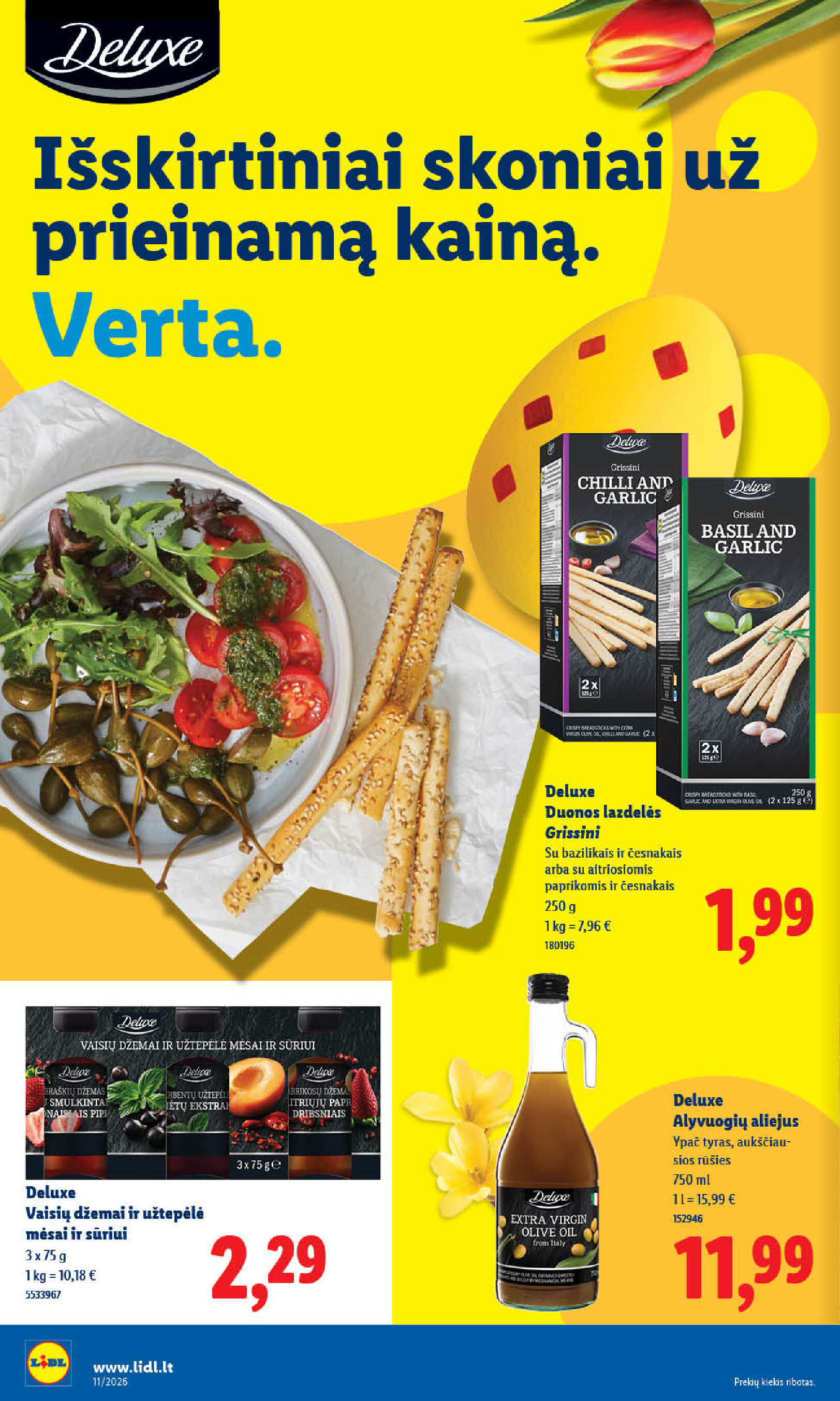 lidl - MAISTO PREKIŲ PASIŪLYMAI (2026-03-09 - 2026-03-15) - page: 14