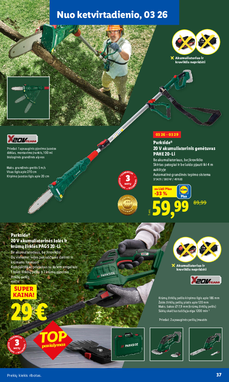 lidl - Sodui valio! (2026-02-16 - 2026-03-29) - page: 37