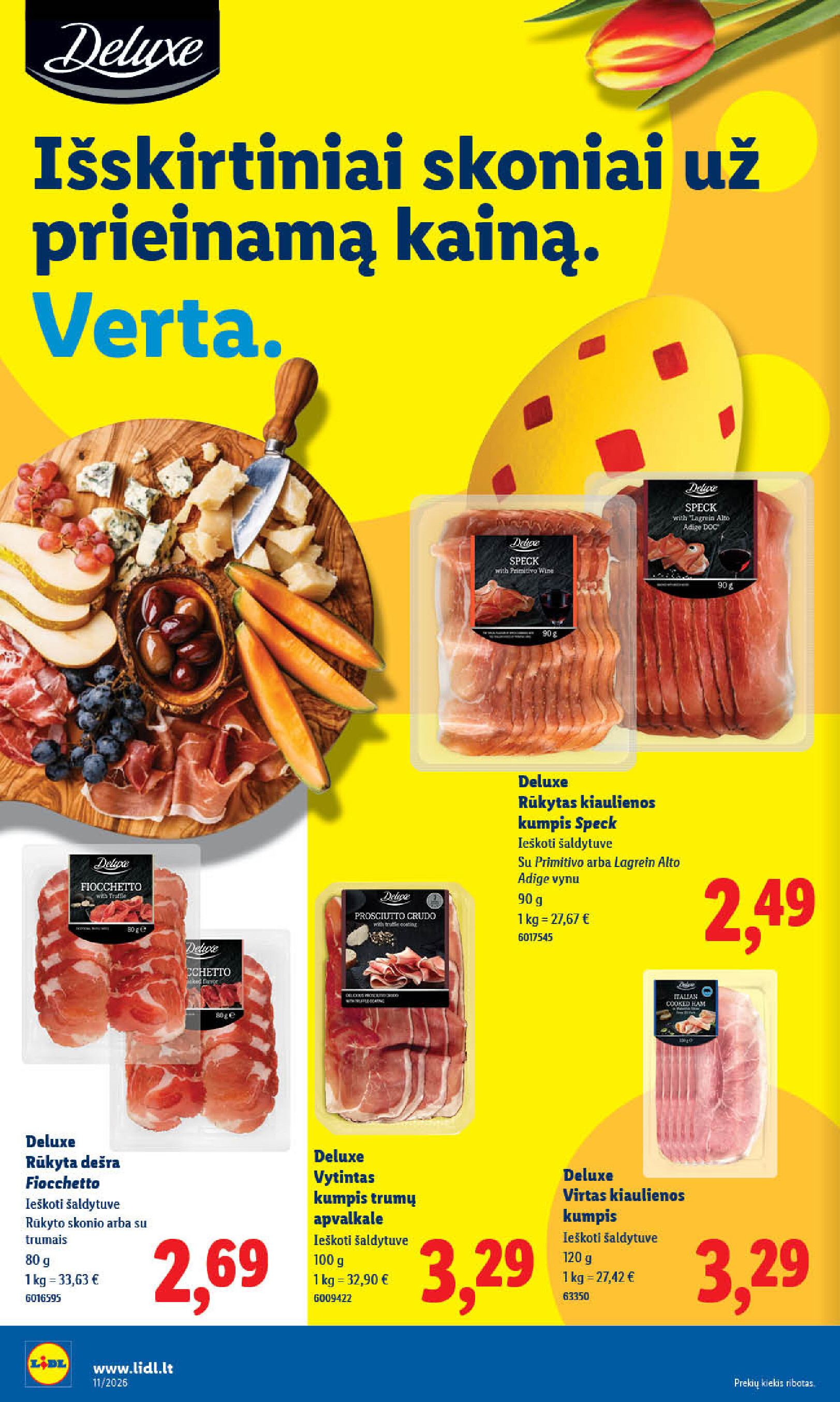 lidl - MAISTO PREKIŲ PASIŪLYMAI (2026-03-09 - 2026-03-15) - page: 10