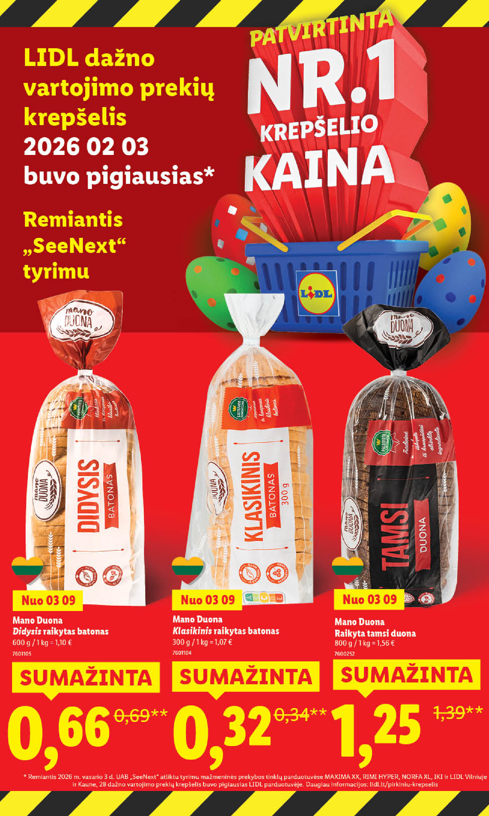 lidl - MAISTO PREKIŲ PASIŪLYMAI (2026-03-09 - 2026-03-15) - page: 2
