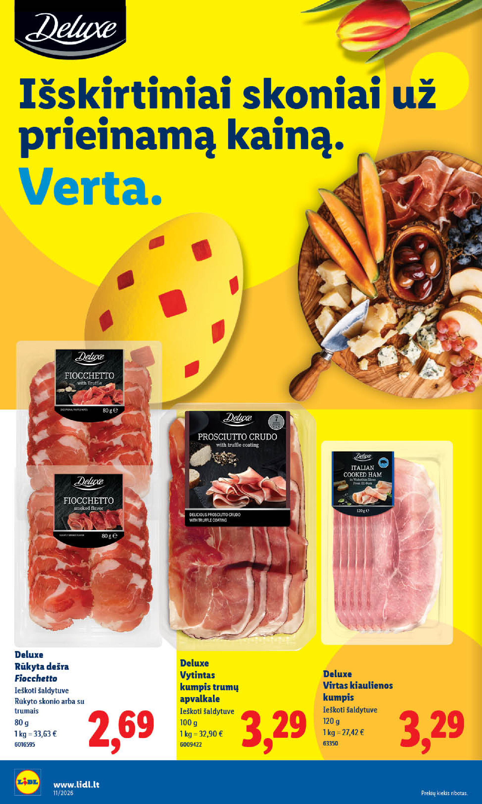 lidl - MAISTO PREKIŲ PASIŪLYMAI (2026-03-09 - 2026-03-15) - page: 10