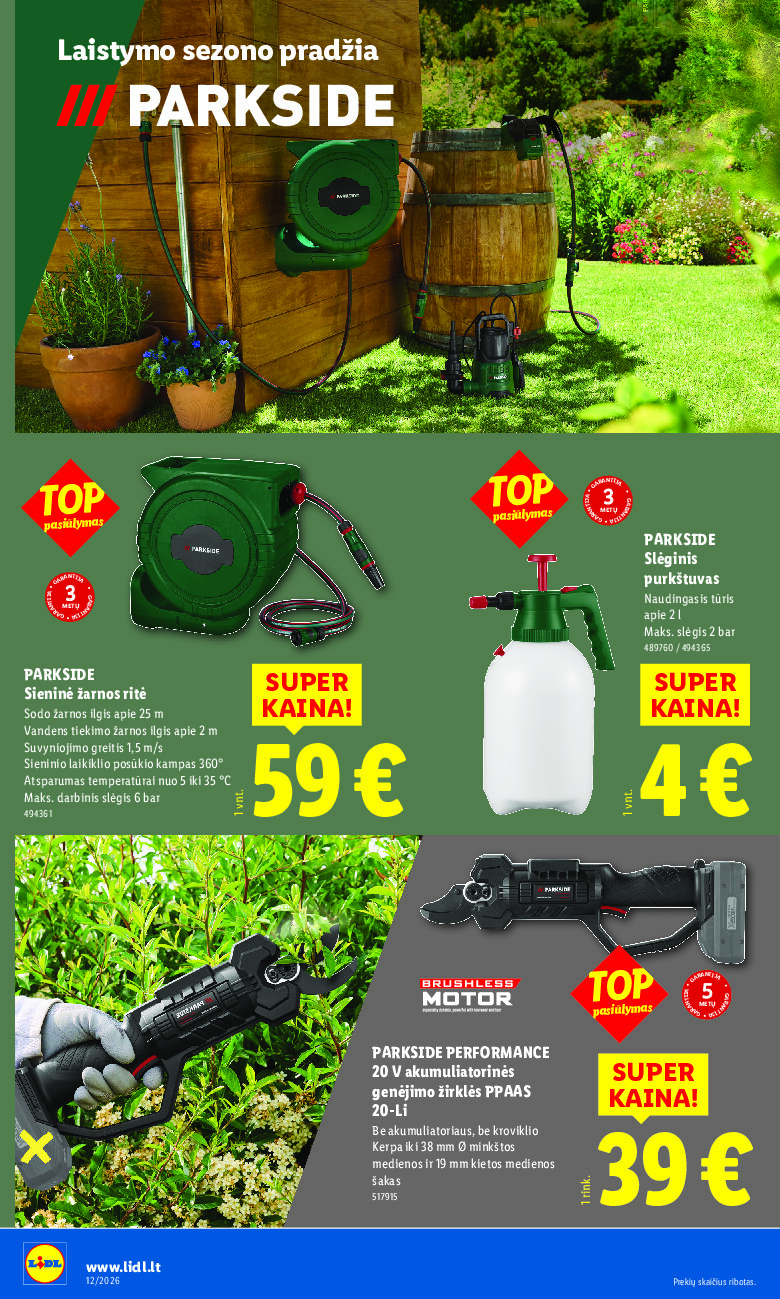 lidl - NE MAISTO PREKIŲ PASIŪLYMAI (2026-03-16 - 2026-03-22) - page: 2