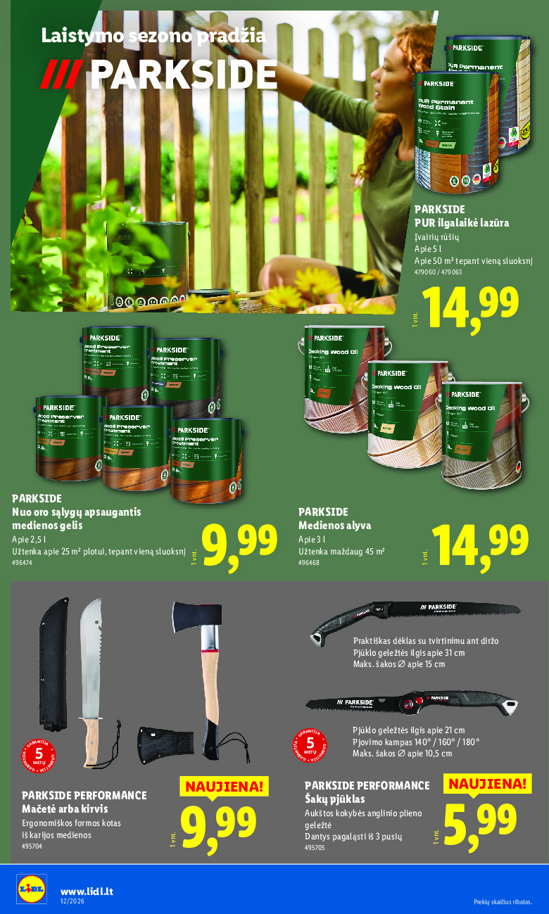lidl - NE MAISTO PREKIŲ PASIŪLYMAI (2026-03-16 - 2026-03-22) - page: 6