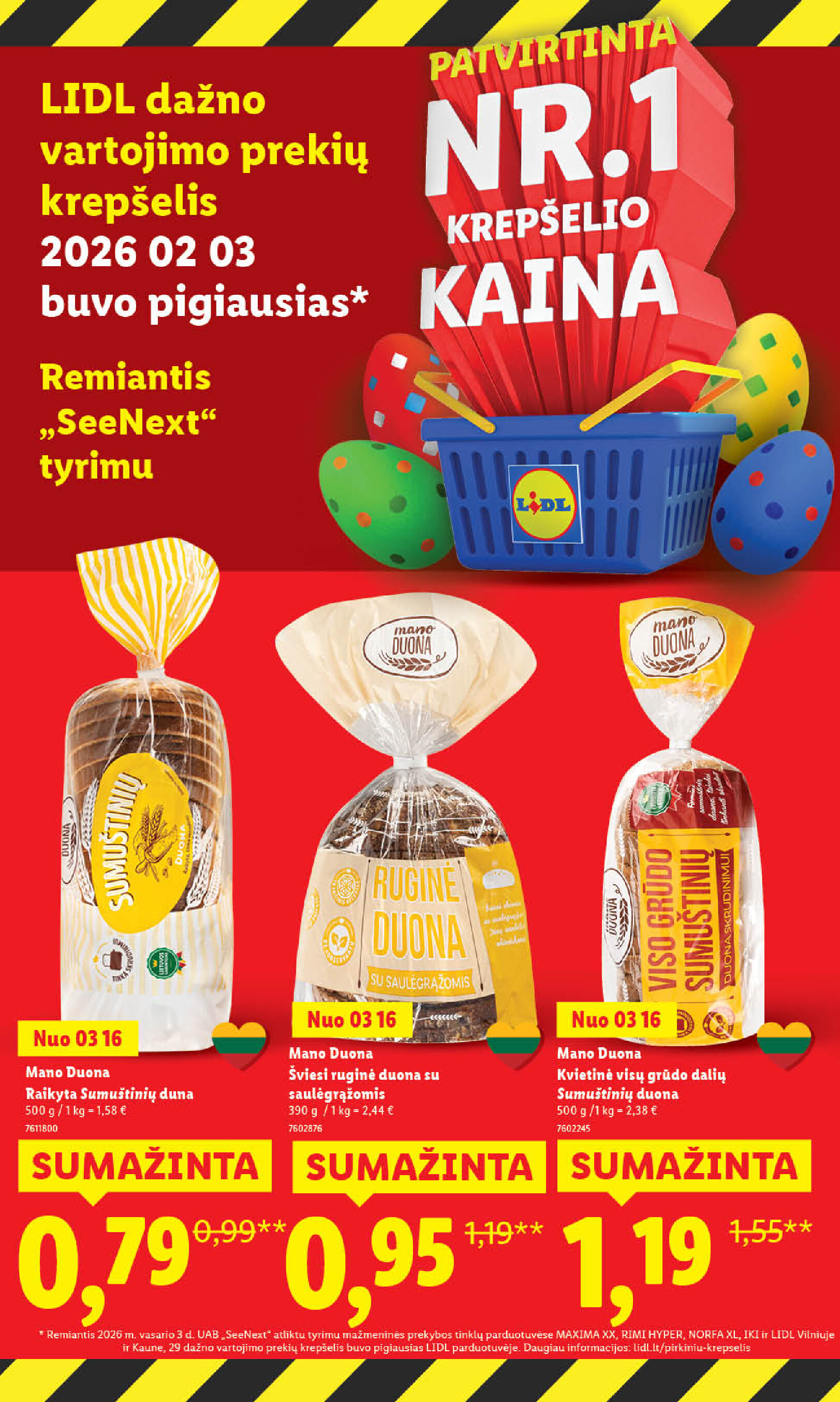lidl - MAISTO PREKIŲ PASIŪLYMAI (2026-03-16 - 2026-03-22) - page: 2