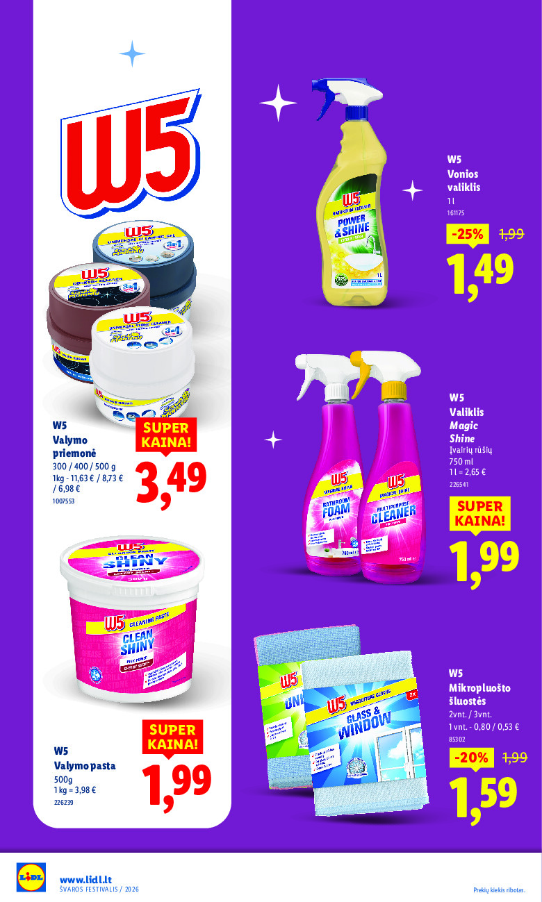 lidl - Švaros festivalis (2026-03-19 - 2026-04-01) - page: 14