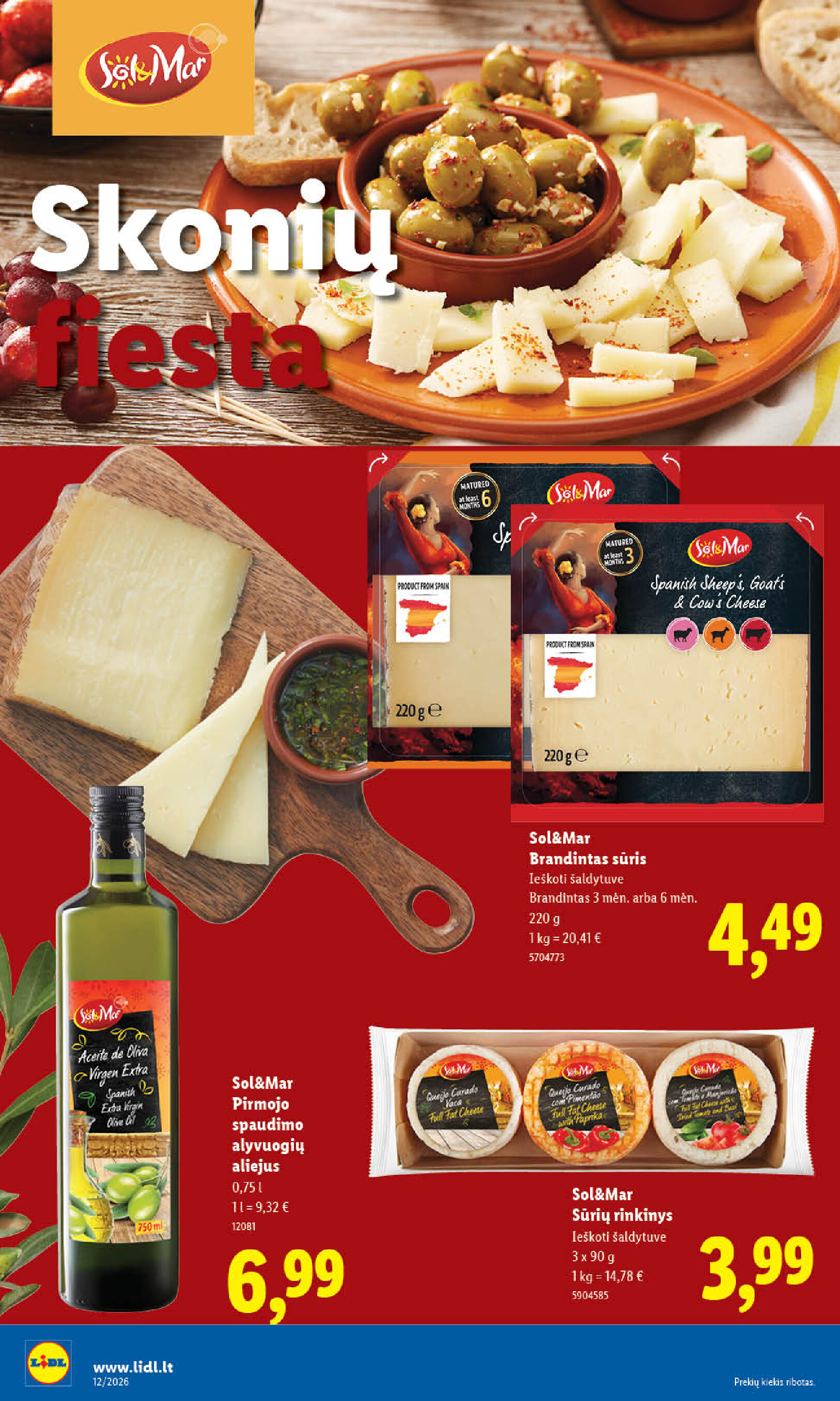 lidl - MAISTO PREKIŲ PASIŪLYMAI (2026-03-16 - 2026-03-22) - page: 20