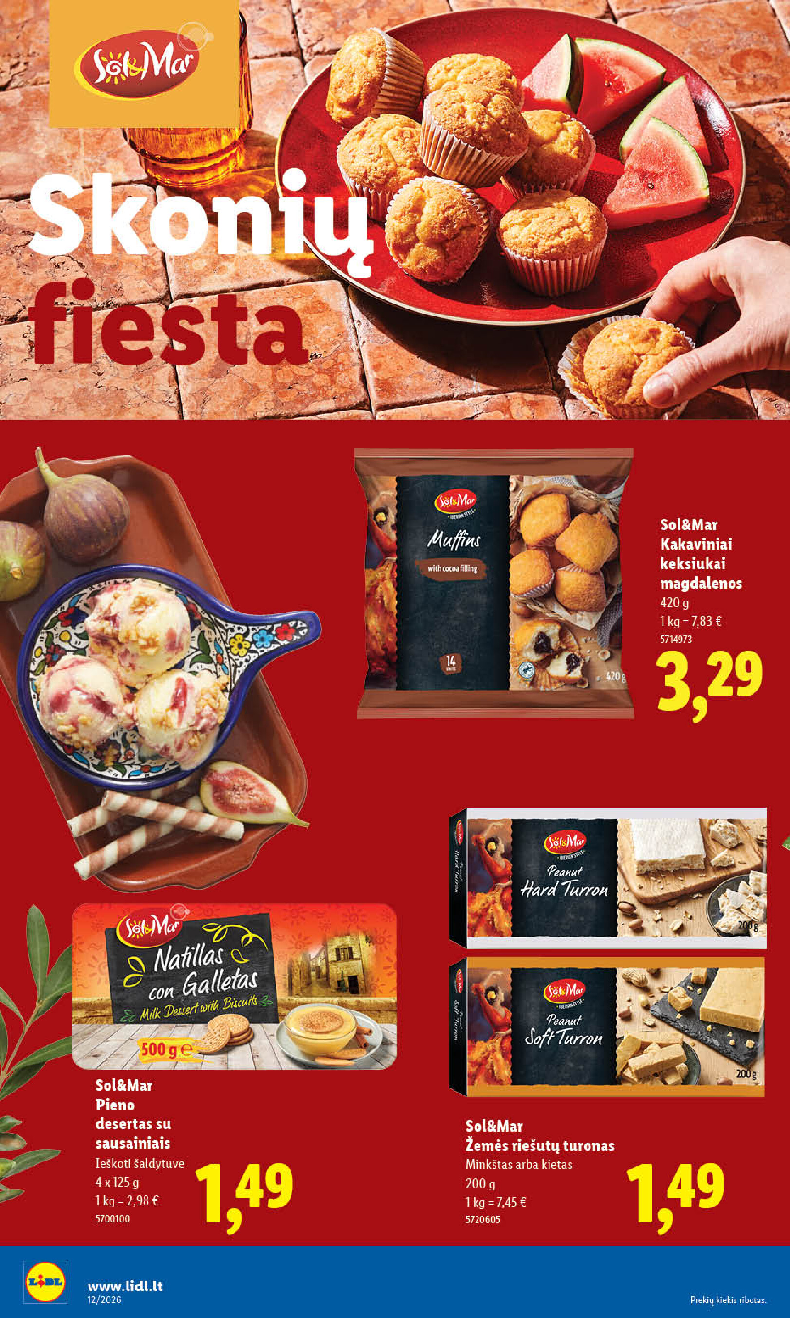 lidl - MAISTO PREKIŲ PASIŪLYMAI (2026-03-16 - 2026-03-22) - page: 24