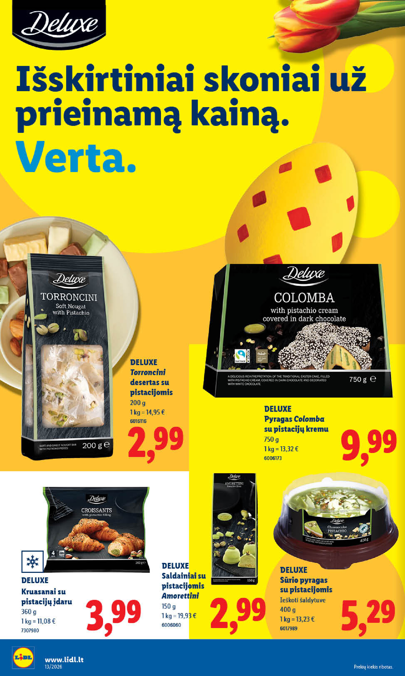 lidl - MAISTO PREKIŲ PASIŪLYMAI (2026-03-23 - 2026-03-29) - page: 14