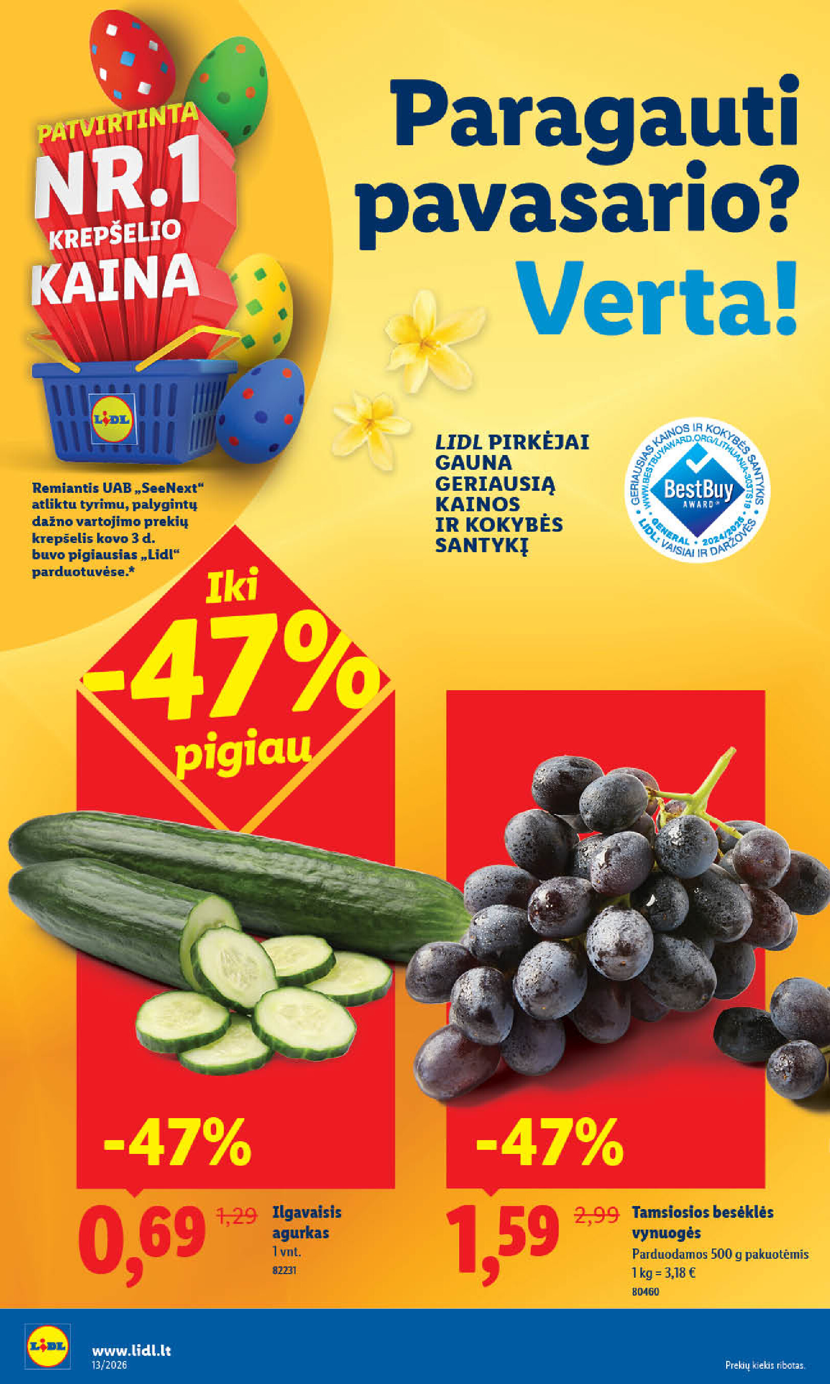 lidl - MAISTO PREKIŲ PASIŪLYMAI (2026-03-23 - 2026-03-29) - page: 30