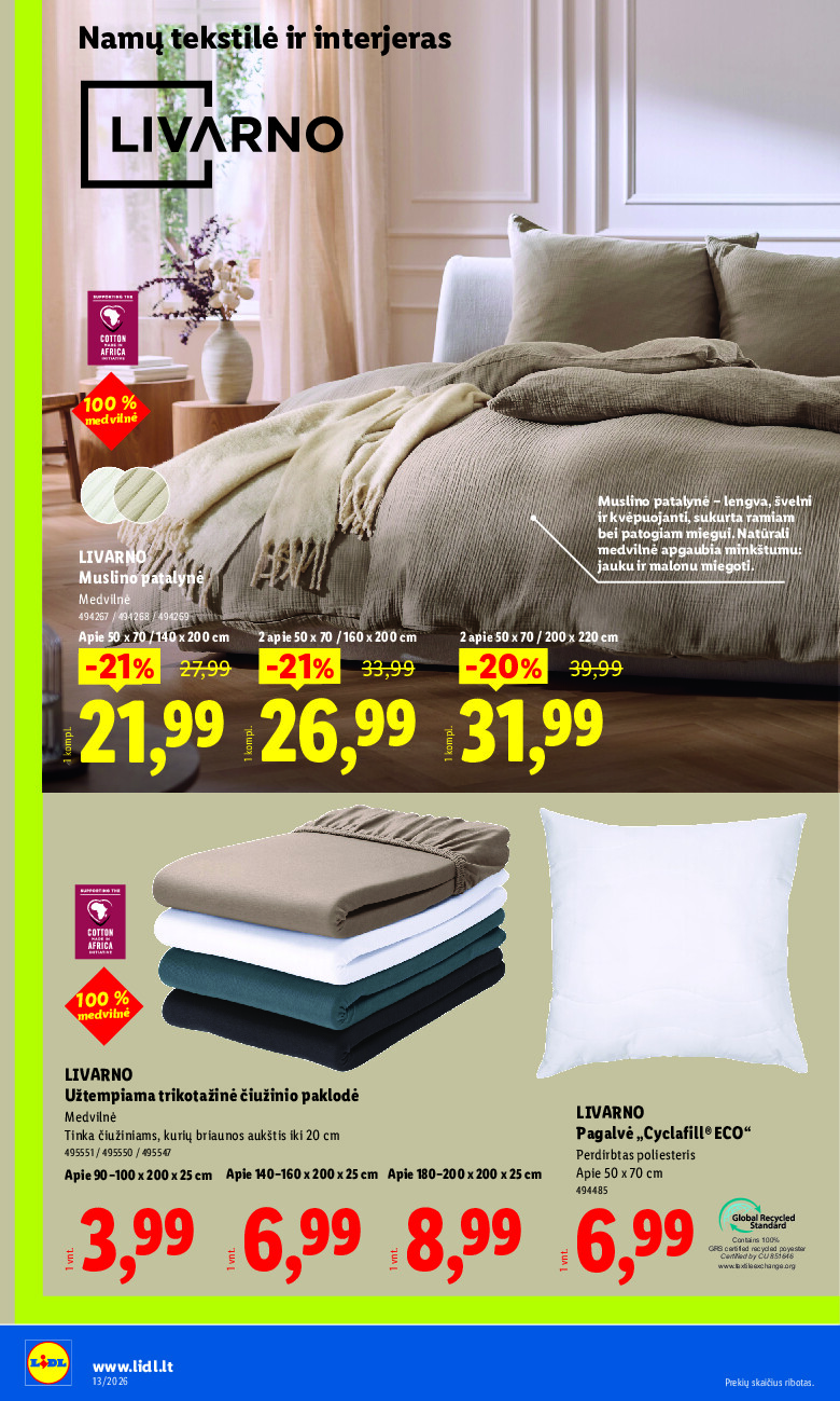 lidl - NE MAISTO PREKIŲ PASIŪLYMAI (2026-03-23 - 2026-03-29) - page: 16