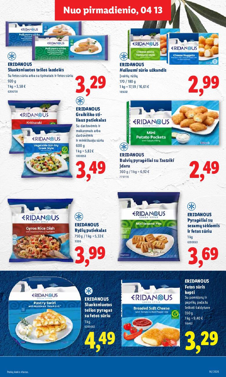 lidl - MAISTO PREKIŲ PASIŪLYMAI (2026-04-13 - 2026-04-19) - page: 11