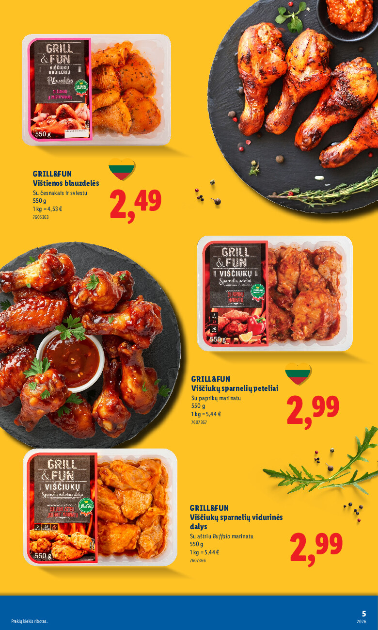 lidl - Grilio katalogas (2026-04-06 - 2026-08-31) - page: 5