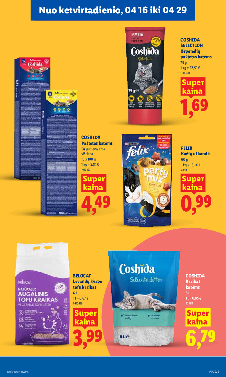 lidl - MAISTO PREKIŲ PASIŪLYMAI (2026-04-13 - 2026-04-19) - page: 31