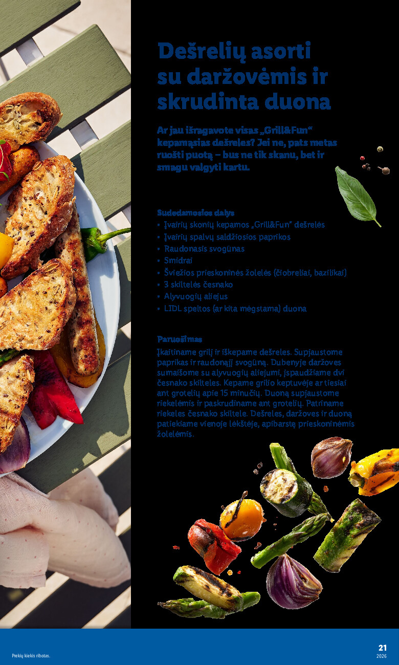 lidl - Grilio katalogas (2026-04-06 - 2026-08-31) - page: 21