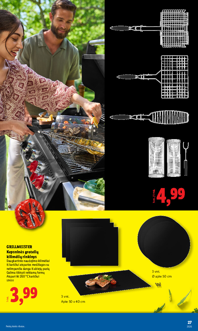 lidl - Grilio katalogas (2026-04-06 - 2026-08-31) - page: 27