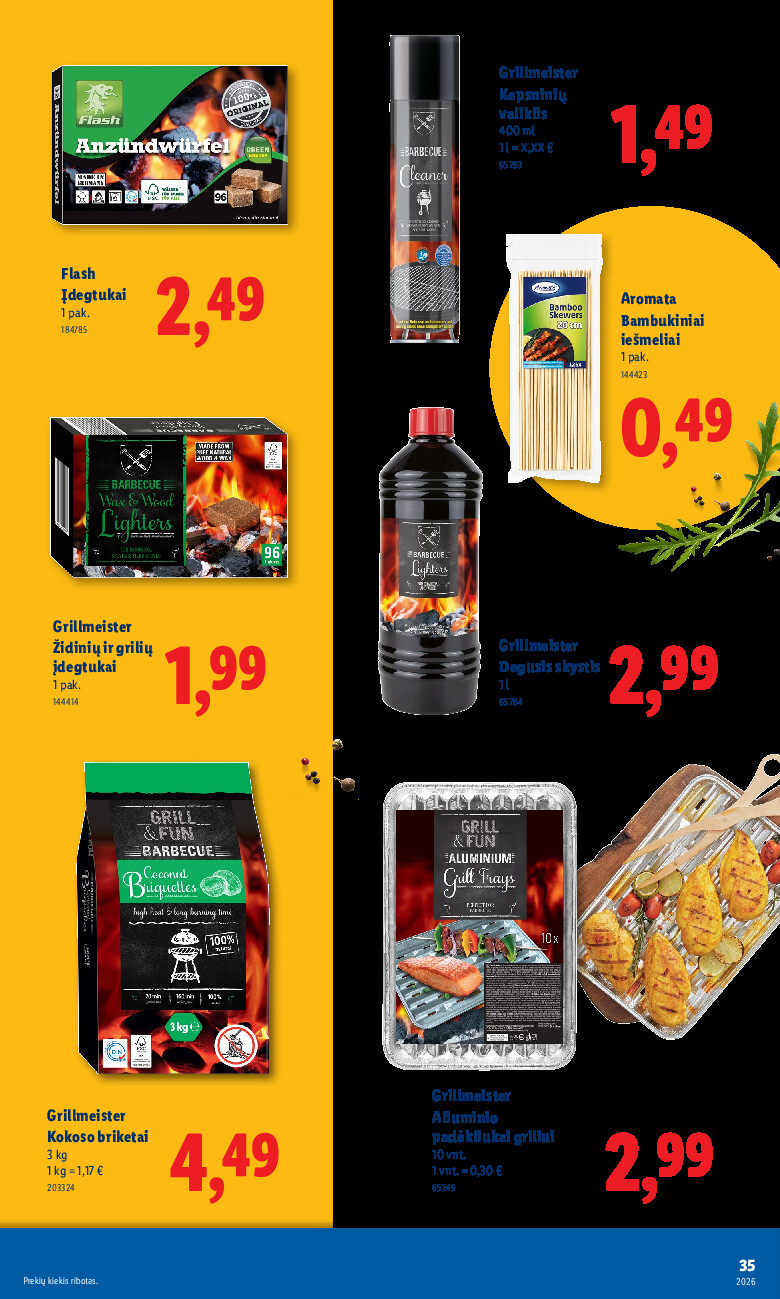 lidl - Grilio katalogas (2026-04-06 - 2026-08-31) - page: 35