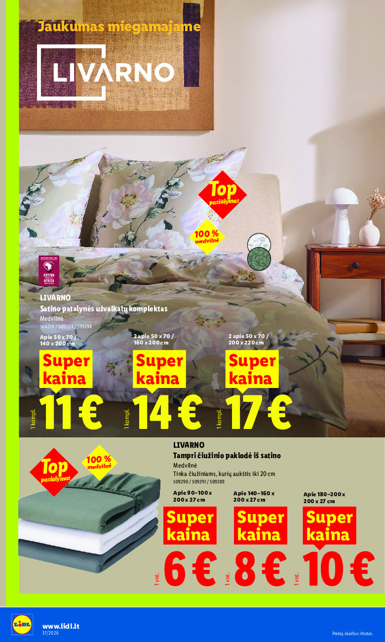 lidl - NE MAISTO PREKIŲ PASIŪLYMAI (2026-04-20 - 2026-04-26) - page: 2