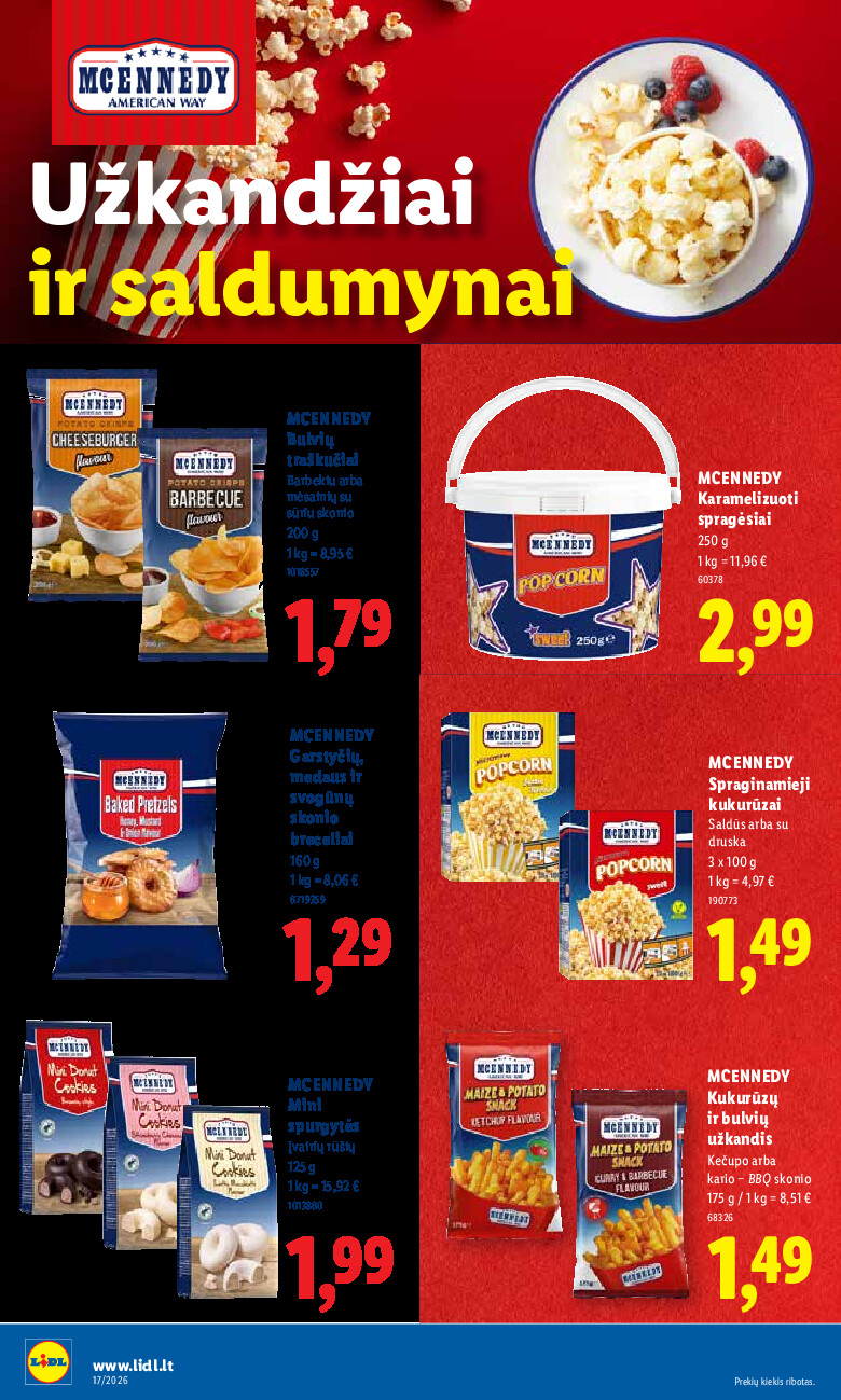 lidl - MAISTO PREKIŲ PASIŪLYMAI (2026-04-20 - 2026-04-26) - page: 24