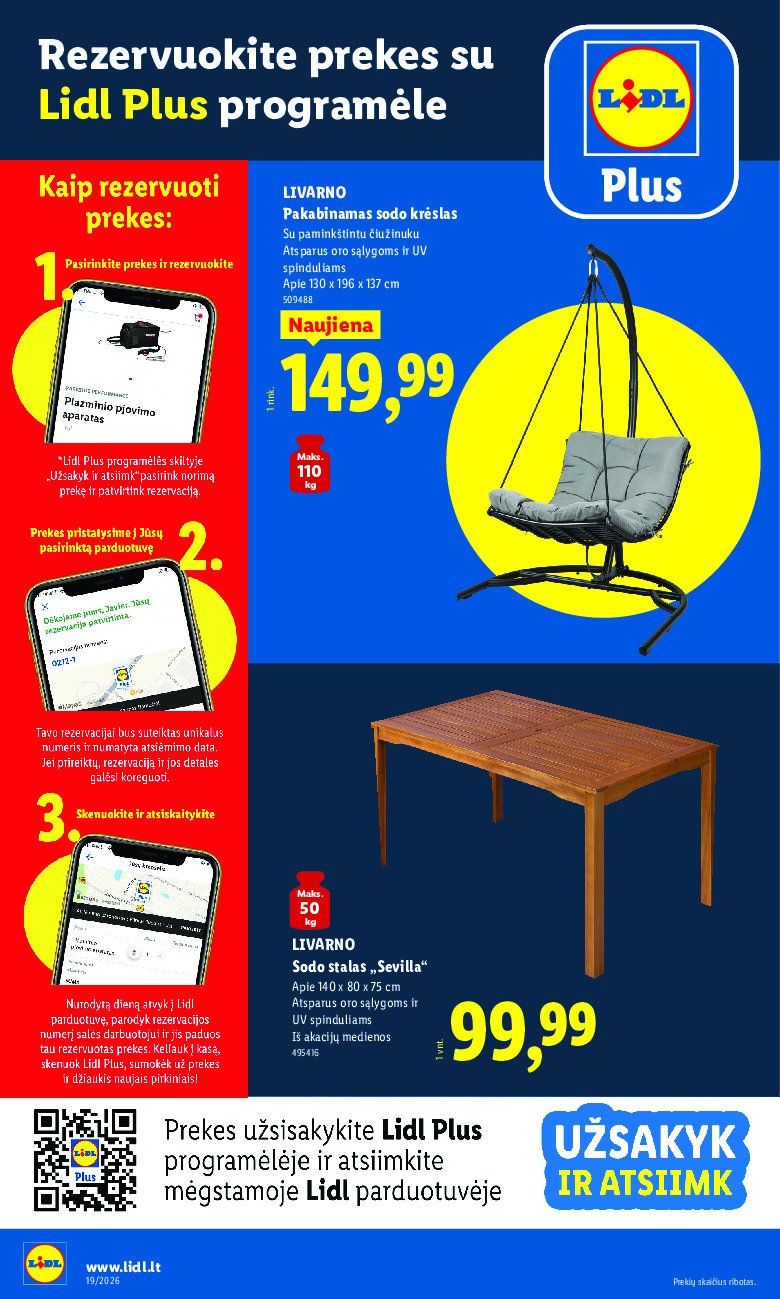 lidl - NE MAISTO PREKIŲ PASIŪLYMAI (2026-05-04 - 2026-05-10) - page: 2