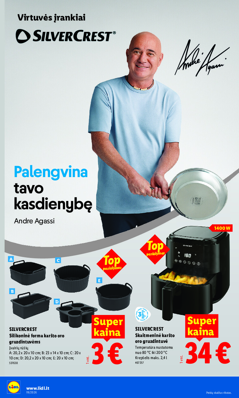 lidl - NE MAISTO PREKIŲ PASIŪLYMAI (2026-05-04 - 2026-05-10) - page: 14