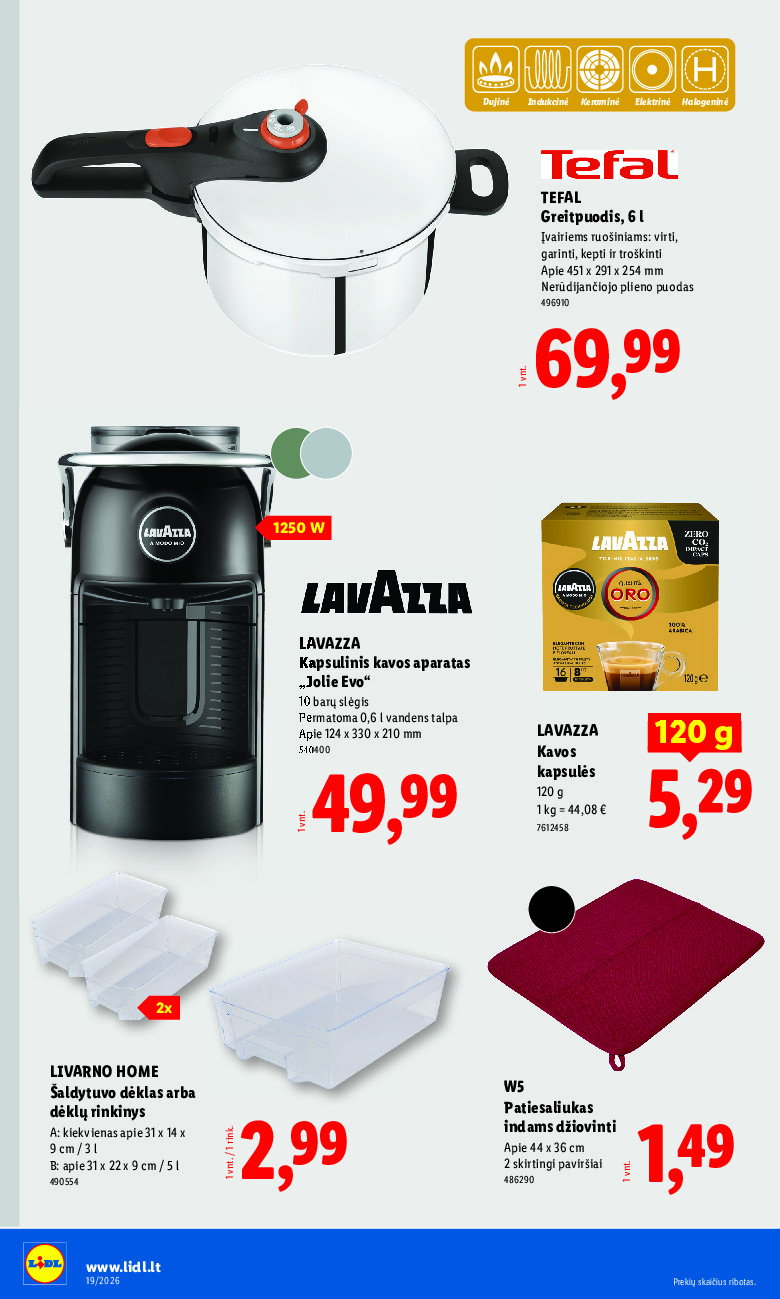 lidl - NE MAISTO PREKIŲ PASIŪLYMAI (2026-05-04 - 2026-05-10) - page: 18