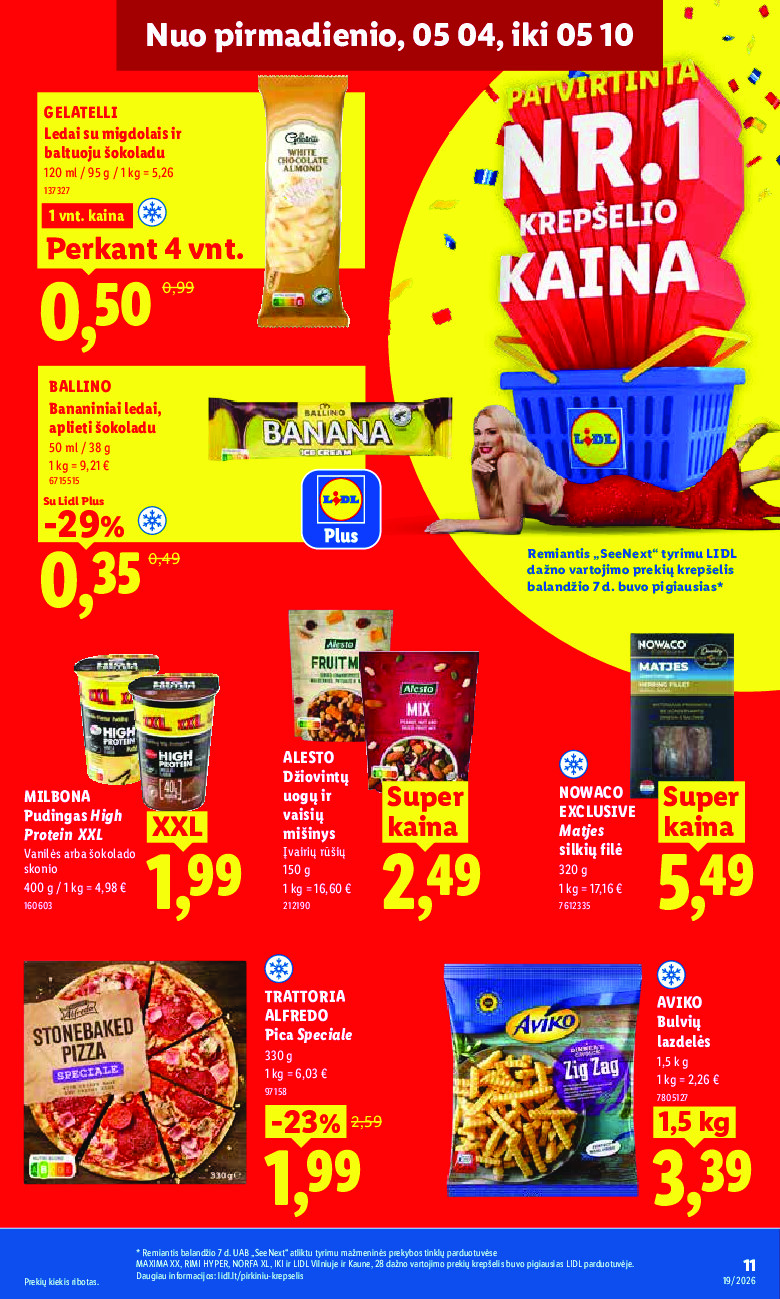 lidl - MAISTO PREKIŲ PASIŪLYMAI (2026-05-04 - 2026-05-10) - page: 19