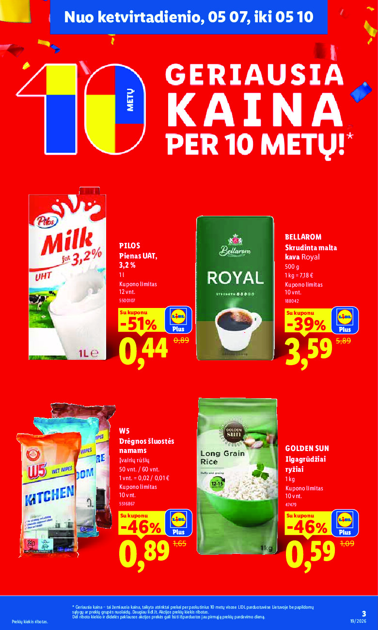 lidl - MAISTO PREKIŲ PASIŪLYMAI (2026-05-04 - 2026-05-10) - page: 3
