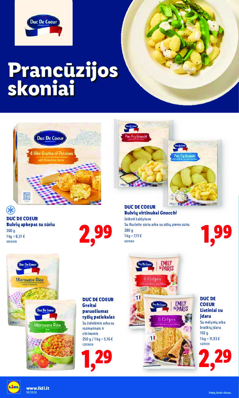 lidl - MAISTO PREKIŲ PASIŪLYMAI (2026-05-04 - 2026-05-10) - page: 28