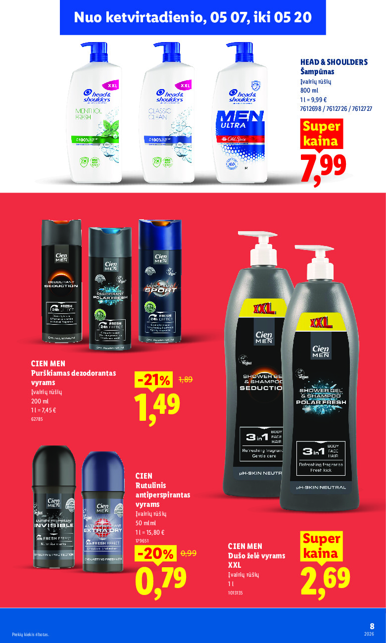lidl - MAISTO PREKIŲ PASIŪLYMAI (2026-05-04 - 2026-05-10) - page: 39