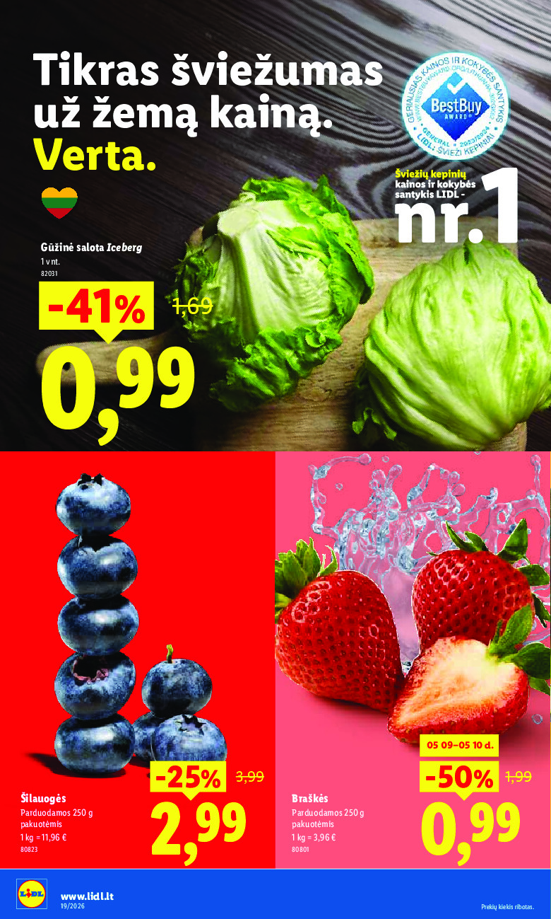 lidl - MAISTO PREKIŲ PASIŪLYMAI (2026-05-04 - 2026-05-10) - page: 48