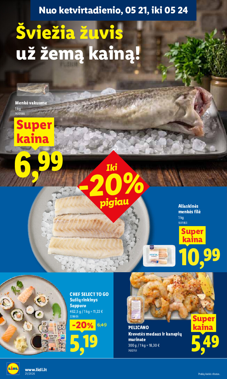 lidl - MAISTO PREKIŲ PASIŪLYMAI (2026-05-18 - 2026-05-24) - page: 40