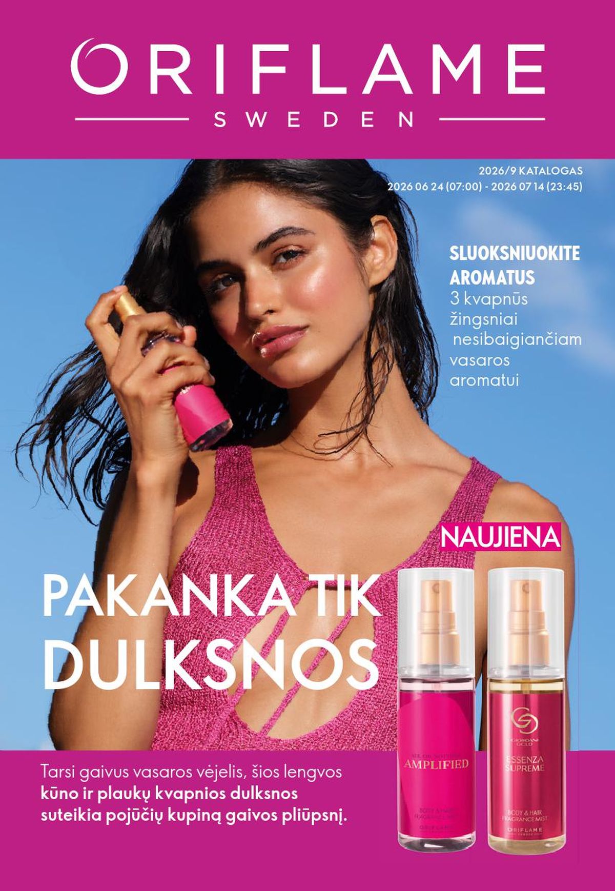 oriflame - ORIFLAME - Katalogas (2026 06 24 - 2026 07 14)