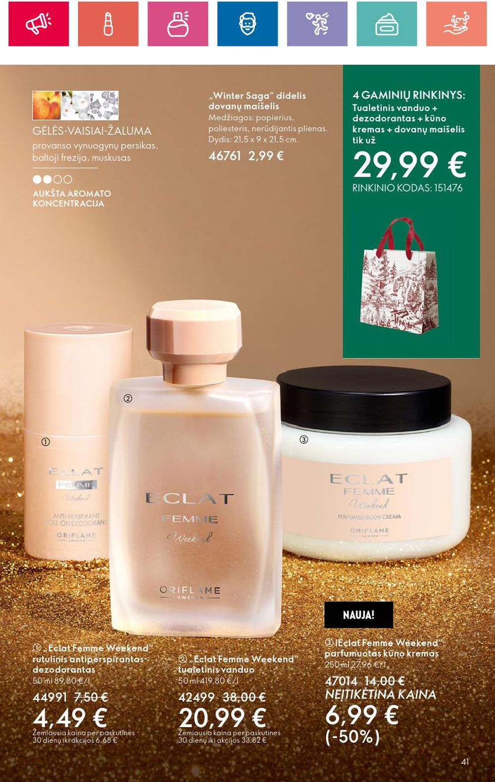 oriflame - ORIFLAME - Katalogas (2024 11 14 - 2024 12 04) - page: 41 oriflame - ORIFLAME - Katalogas (2024 11 14 - 2024 12 04) - page: 41