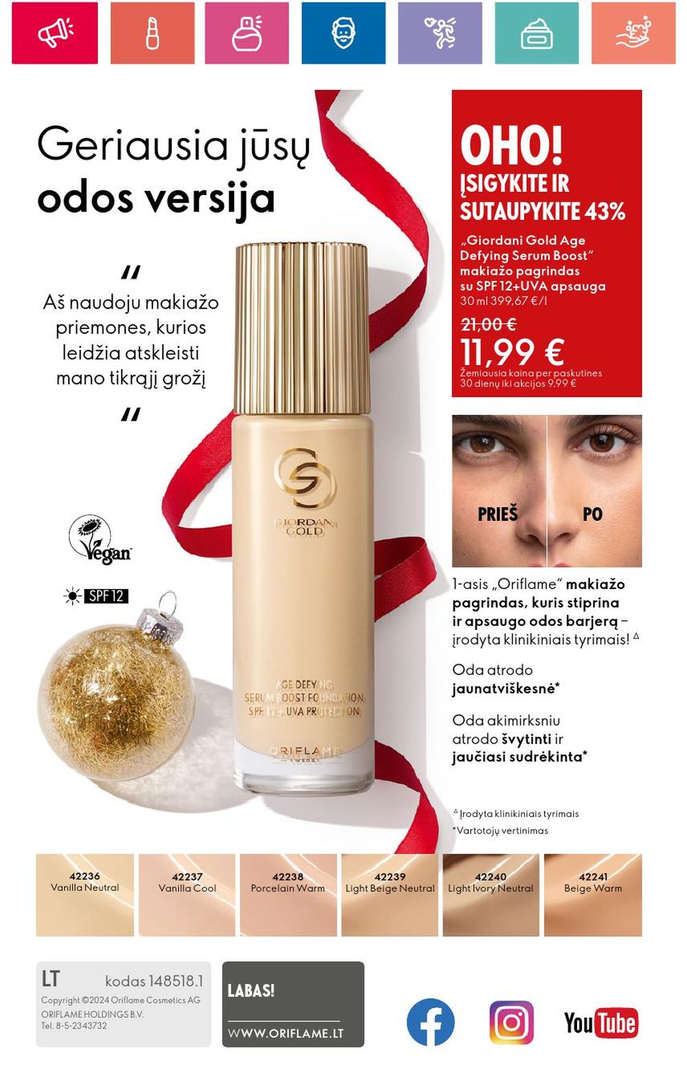 oriflame - ORIFLAME - Katalogas (2024 12 05 - 2025 01 04) - page: 180 oriflame - ORIFLAME - Katalogas (2024 12 05 - 2025 01 04) - page: 180