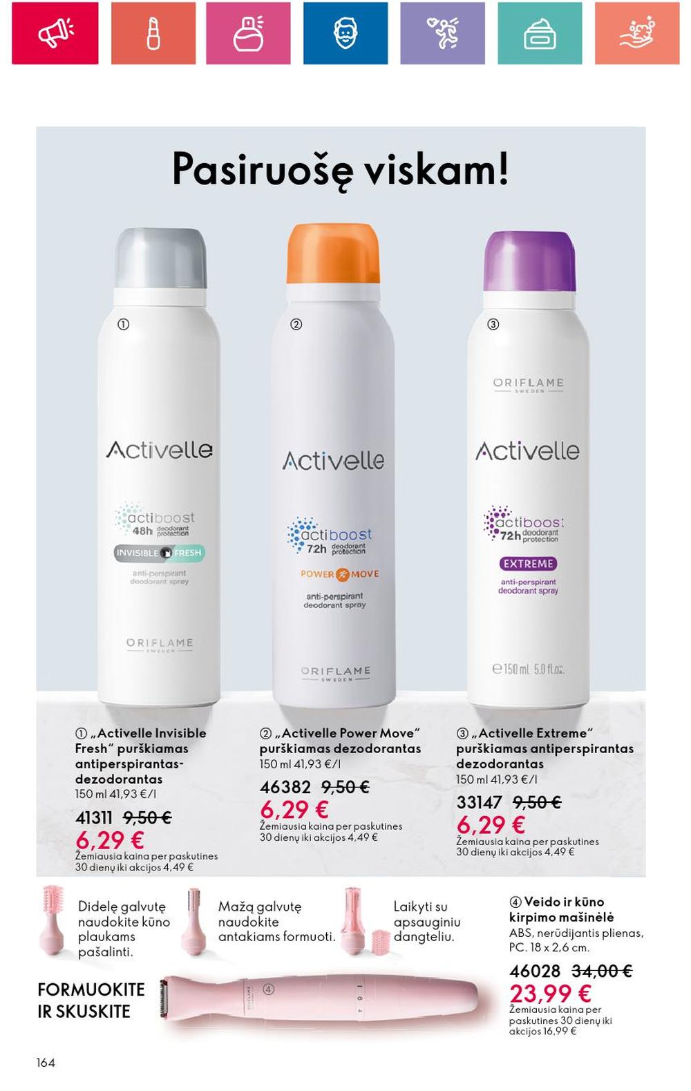 oriflame - ORIFLAME - Katalogas (2024 12 05 - 2025 01 04) - page: 164 oriflame - ORIFLAME - Katalogas (2024 12 05 - 2025 01 04) - page: 164
