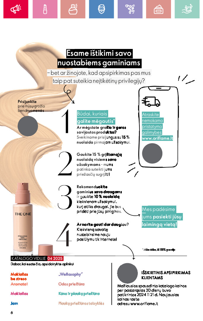 oriflame - Oriflame e. katalogas - page: 6 oriflame - Oriflame e. katalogas - page: 6