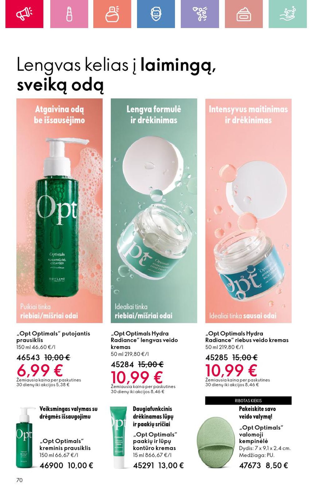 oriflame - ORIFLAME - Katalogas (2025 05 11 - 2025 05 31) - page: 70