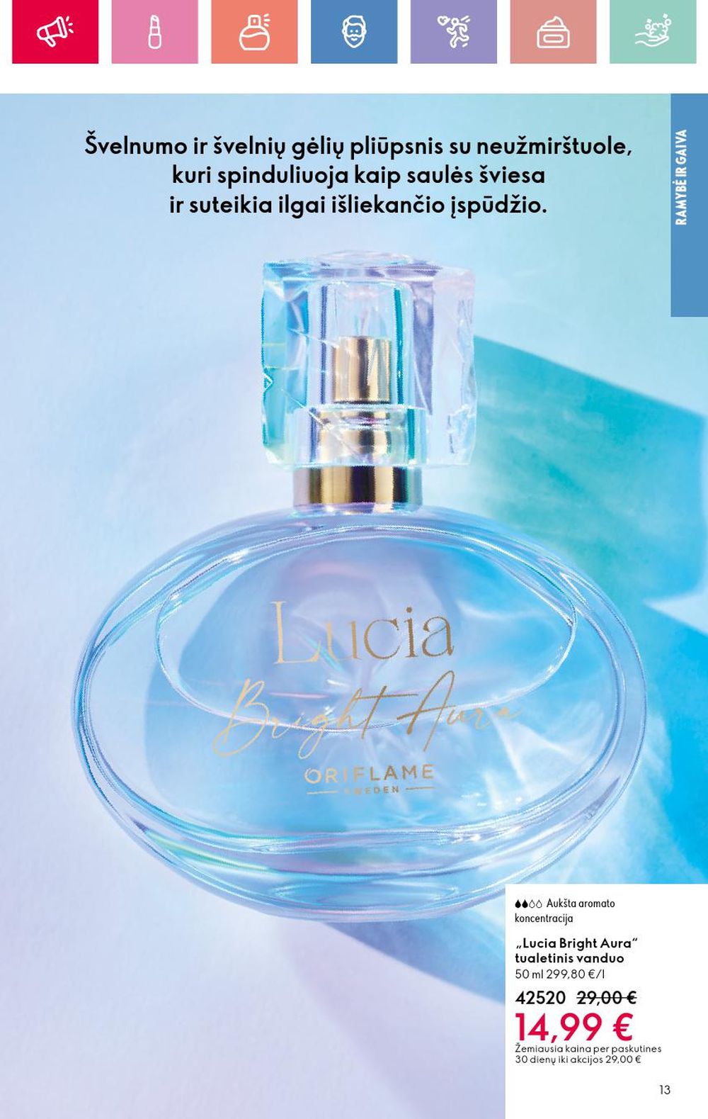 oriflame - ORIFLAME - Katalogas (2025 05 11 - 2025 05 31) - page: 13