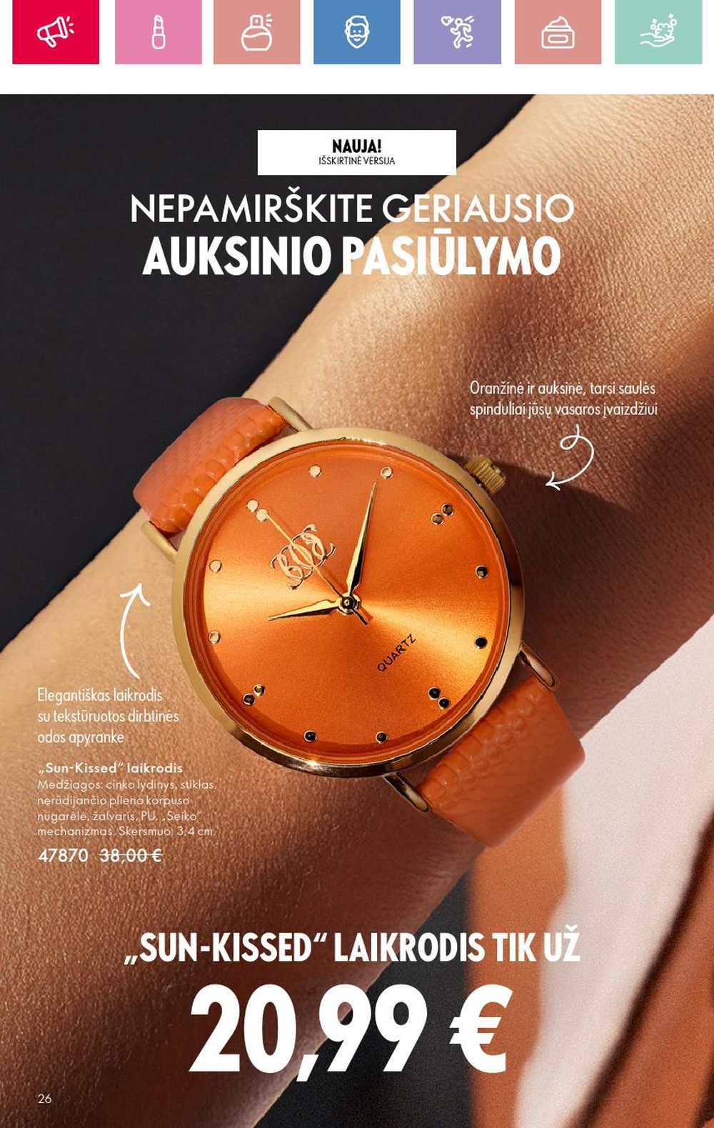 oriflame - ORIFLAME - Katalogas (2025 05 11 - 2025 05 31) - page: 26