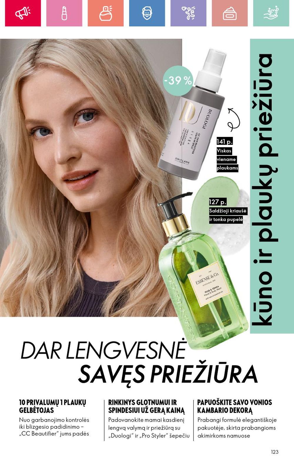 oriflame - ORIFLAME - Katalogas (2025 05 11 - 2025 05 31) - page: 123