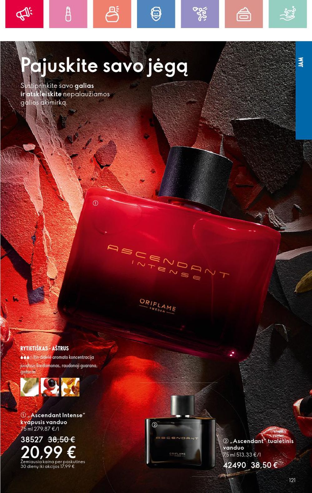 oriflame - ORIFLAME - Katalogas (2025 05 11 - 2025 05 31) - page: 121